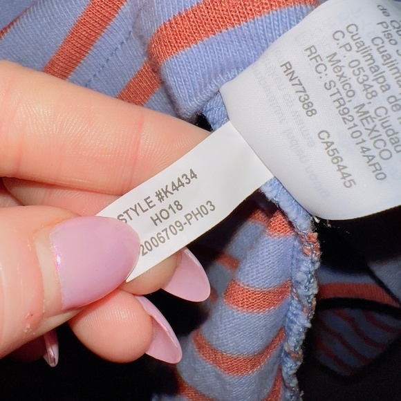 Madewell K4434 Shirred Sleeve Sailor Top size XS - Picture 8 of 9